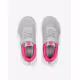 PUMA Evolve Run Mesh Alternative Closure Shoes Grey/Pink Jr