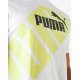 PUMA Power Graphic Tee White