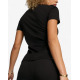 PUMA Her Cotton Tee Black