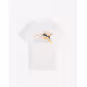 PUMA Essentials+ Logo Lab Tee White