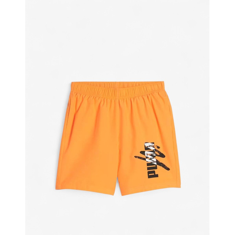 PUMA Essentials Logo Lab Shorts Orange