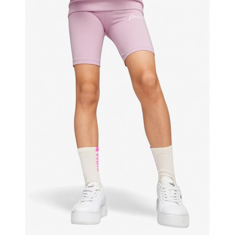 PUMA Essentials+ Blossom Short Tights Purple
