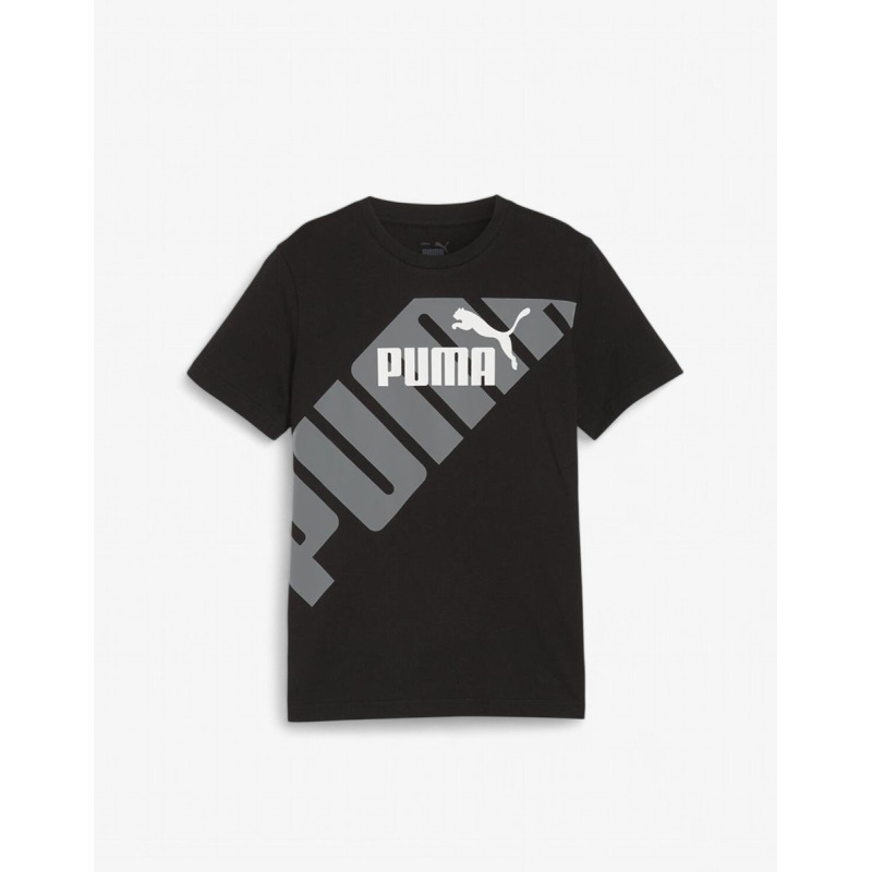 PUMA Power Graphic Tee Black