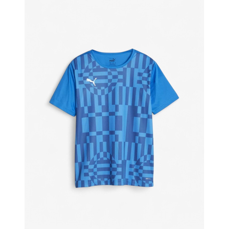PUMA IndividualRise Graphic Football Tee Blue