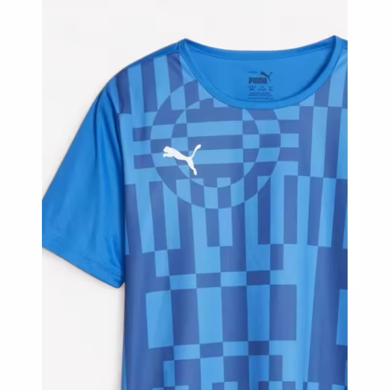 PUMA IndividualRise Graphic Football Tee Blue