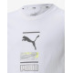 PUMA Alpha Graphic Tee White