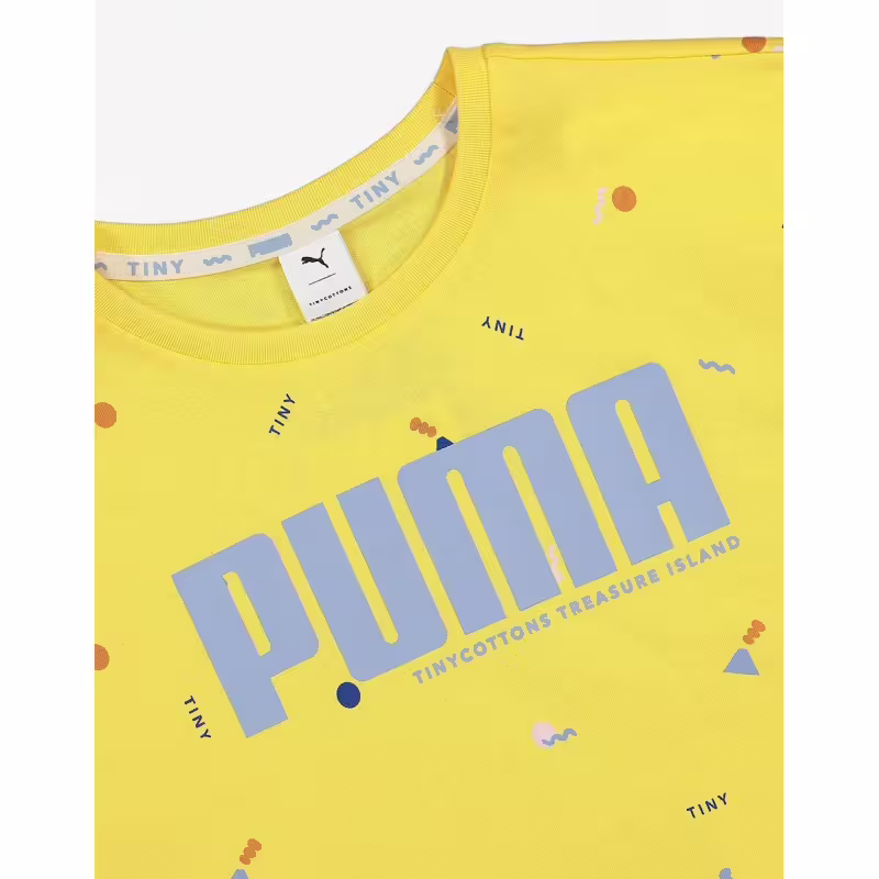 PUMA x Tinycottons Tee Yellow