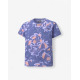 PUMA Alpha All Over Print Tee Hazy Blue