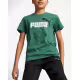 PUMA Essentials+ 2 Color Logo Tee Green