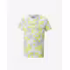 PUMA Alpha All Over Print Tee White/Yellow