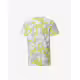 PUMA Alpha All Over Print Tee White/Yellow