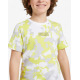 PUMA Alpha All Over Print Tee White/Yellow