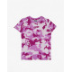 PUMA Alpha All Over Print Tee Pink