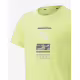 PUMA Alpha Graphic Tee Yellow