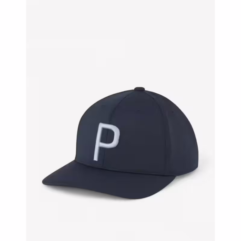 PUMA P Snapback Cap Navy Kids