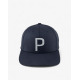 PUMA P Snapback Cap Navy Kids