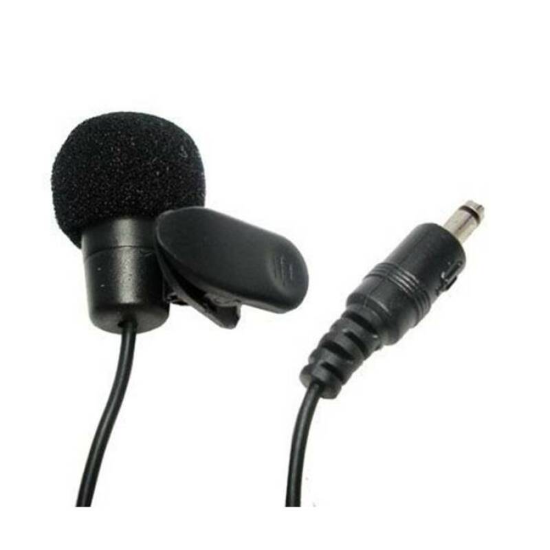 Мини микрофон динамичен HAMA за ревер с щипка, клипс 2m