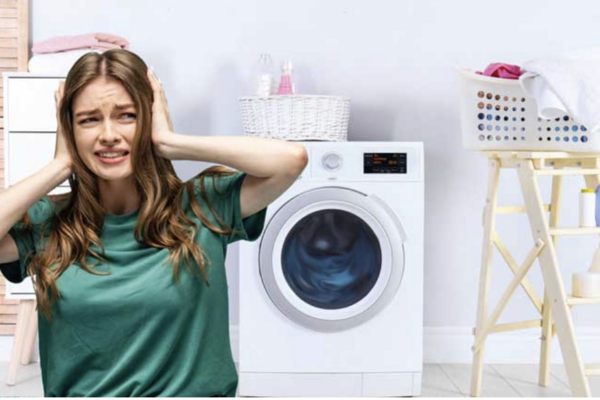 Macht die Waschmaschine laute Geräusche? Problem