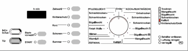 miele blinkg - kaltluft fix