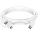 Кабел Type-C, съвместим с Apple, iPhone, бързо зареждане, Type-c(м), lightning(м), 1m, 60W