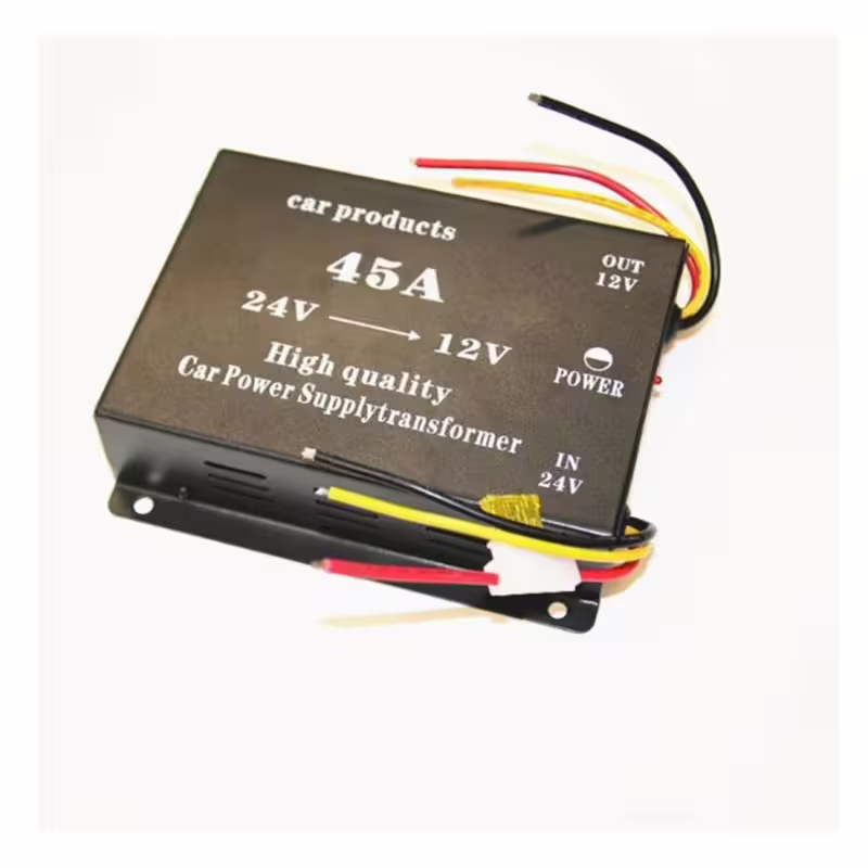 Конвертор DIC-45, преобразувател, понижаващ, вход 24VDC, изход 12VDC, 45A, 540W