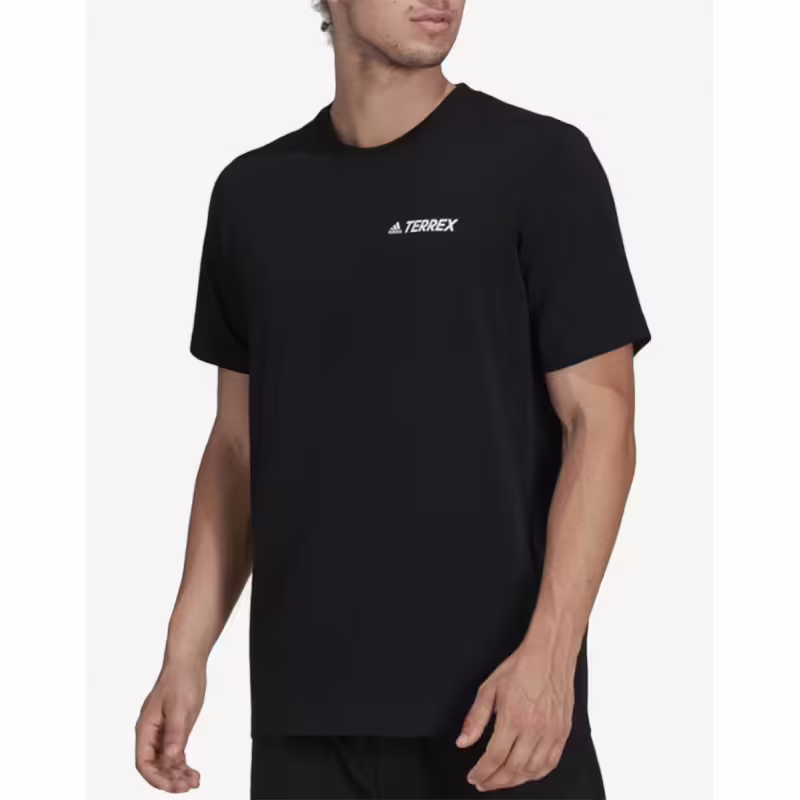 ADIDAS Terrex Mountain Landscape Graphic Tee Black