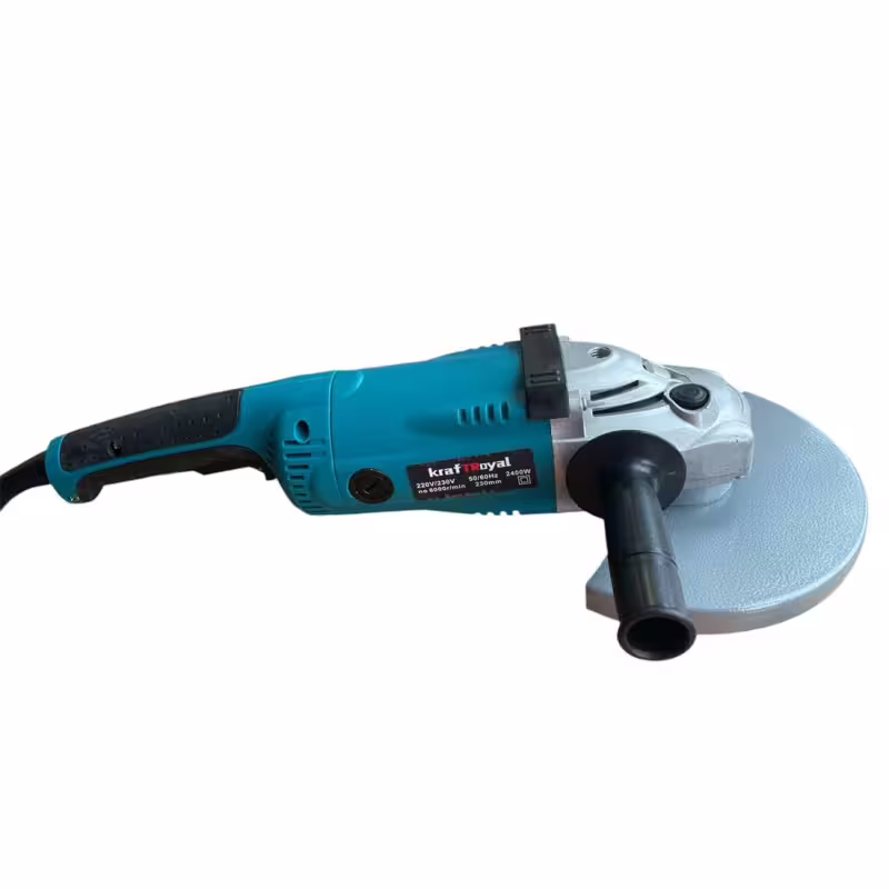 Ъглошлайф Kraft Royal, флекс, регулиране обороти, зелен, 220VAC, 230mm, 2400W, к-т