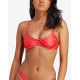 ADIDAS Originals Monogram Swim Top Red