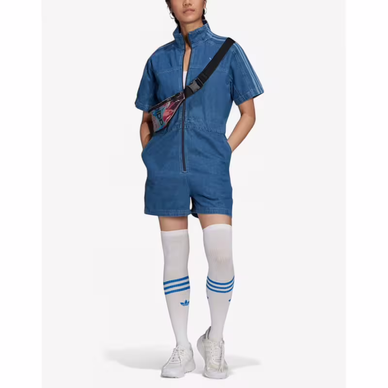 ADIDAS Originals Adicolor Denim Jumpsuit Blue