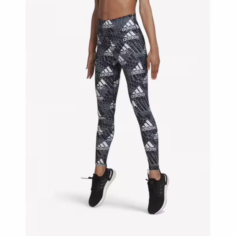 ADIDAS Training Essentials Branded 7/8 Leggings Black/White