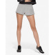 ADIDAS Pacer Training 3-Stripes Heather Woven Shorts Grey