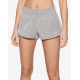 ADIDAS Pacer Training 3-Stripes Heather Woven Shorts Grey