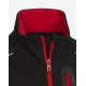 ADIDAS Xfg Tech Inspired Cover Up Jersey Top Black