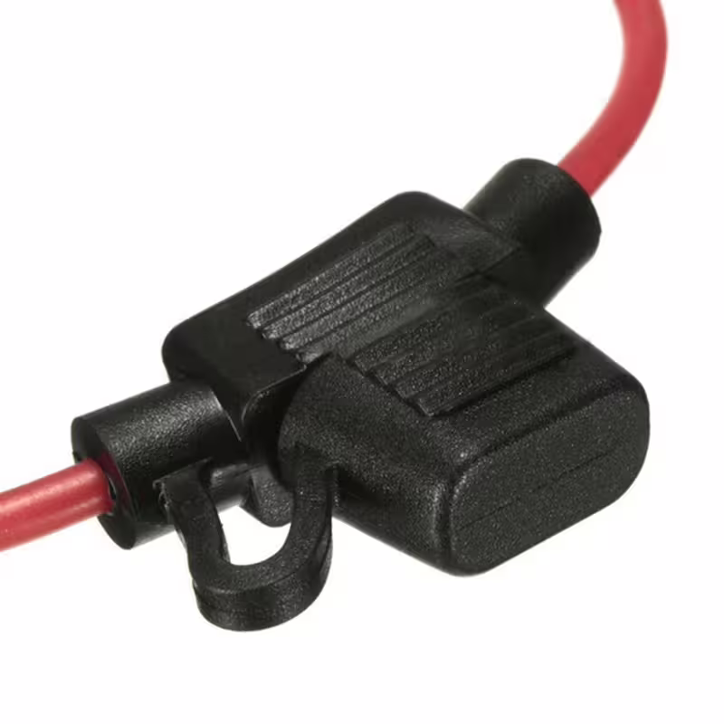 Държач за автомобилен предпазител, с капаче, кабел 0.85 кв. мм