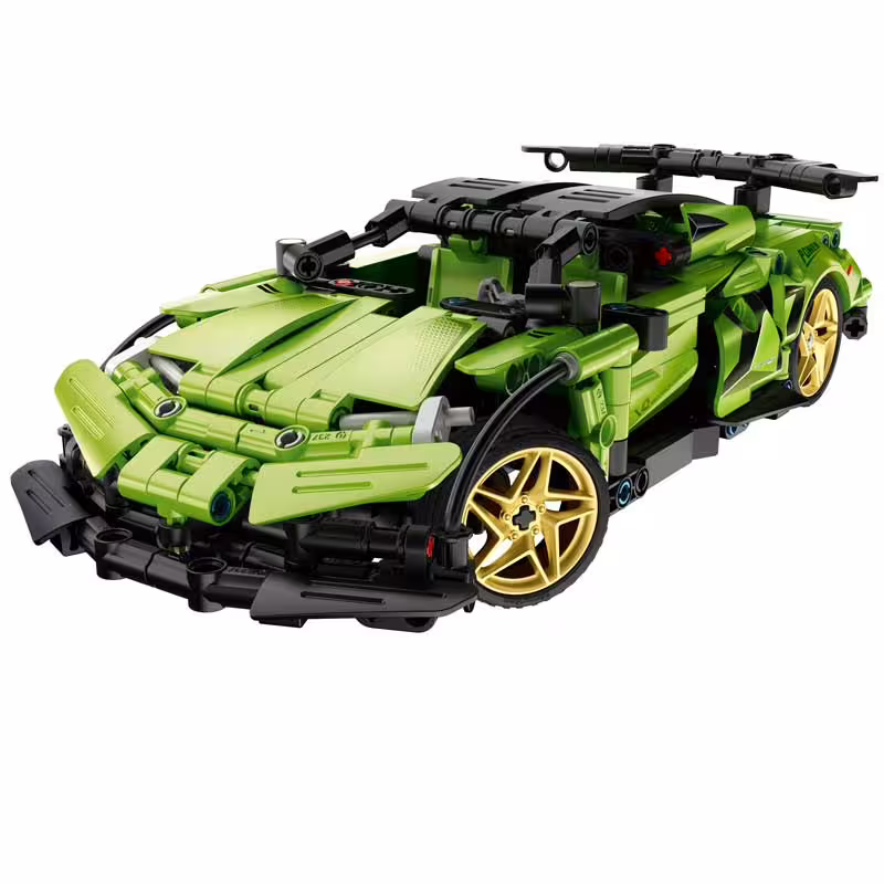 Конструктор Програмируема спортна кола с дистанционно управление - 429 части