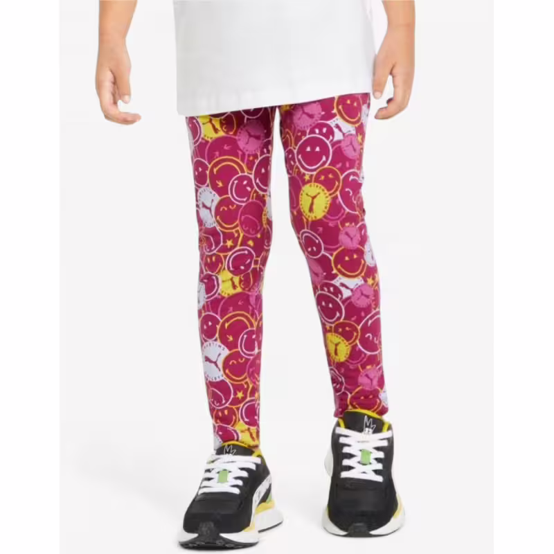 PUMA x Smiley World Printed Leggings Pink