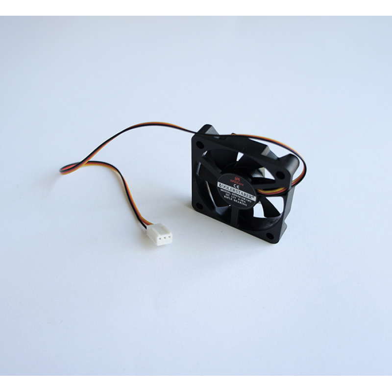 Вентилатор аксиален с втулка 12V 3P 0,08A 50х50х10mm
