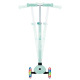 Детска тротинетка с 3 светещи колела GLOBBER PRIMO PLUS LIGHTS, мента