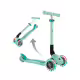 Сгъваема тротинетка със светещи колела, Globber Junior , за деца над 2 г., мента