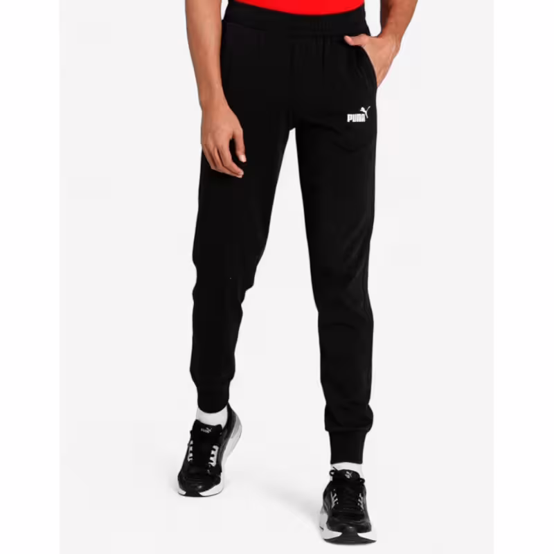 PUMA Essentials Jersey Pants Black