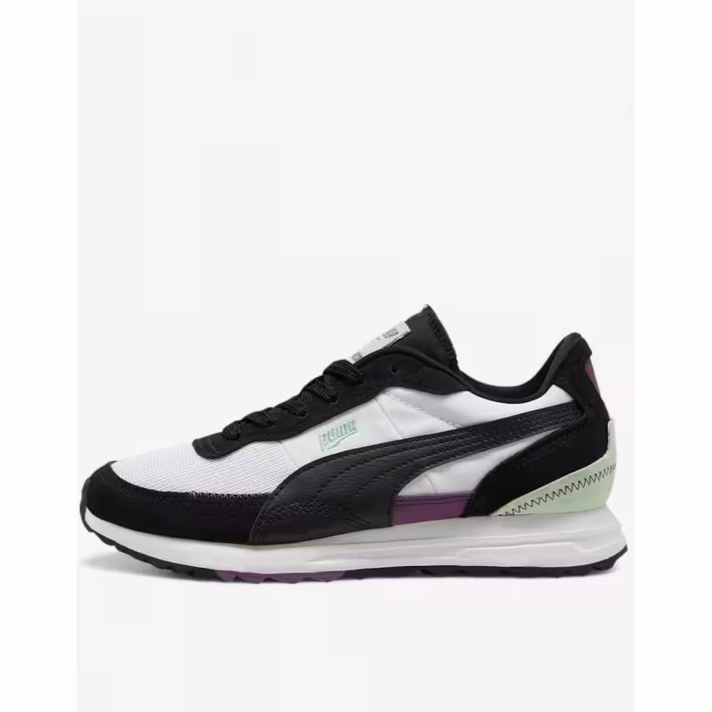 PUMA Road Rider Suede Shoes White/Black