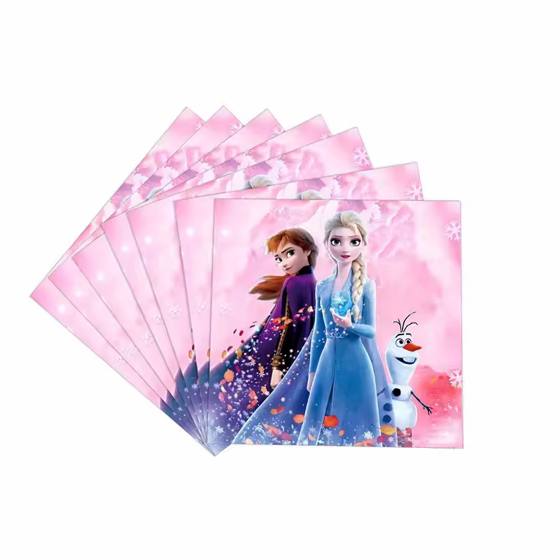 Парти салфетки "Замръзналото кралство (Frozen)", 20 бр пакет, декорация за парти, рожден ден