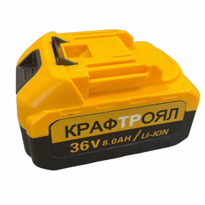 Акумулаторна батерия Kraft Royal, презареждаема, 36VDC, 8Ah, Li-ion, жълт