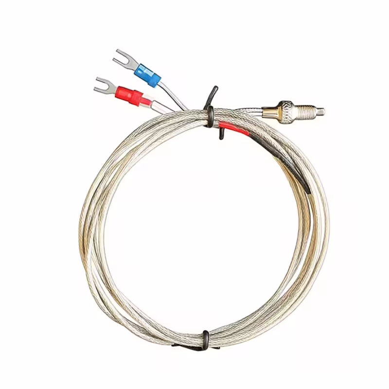 Термосонда VJ-M8 термодвойка, резба M8x10, тип J, Ф4,5x2mm, до 400&deg;C