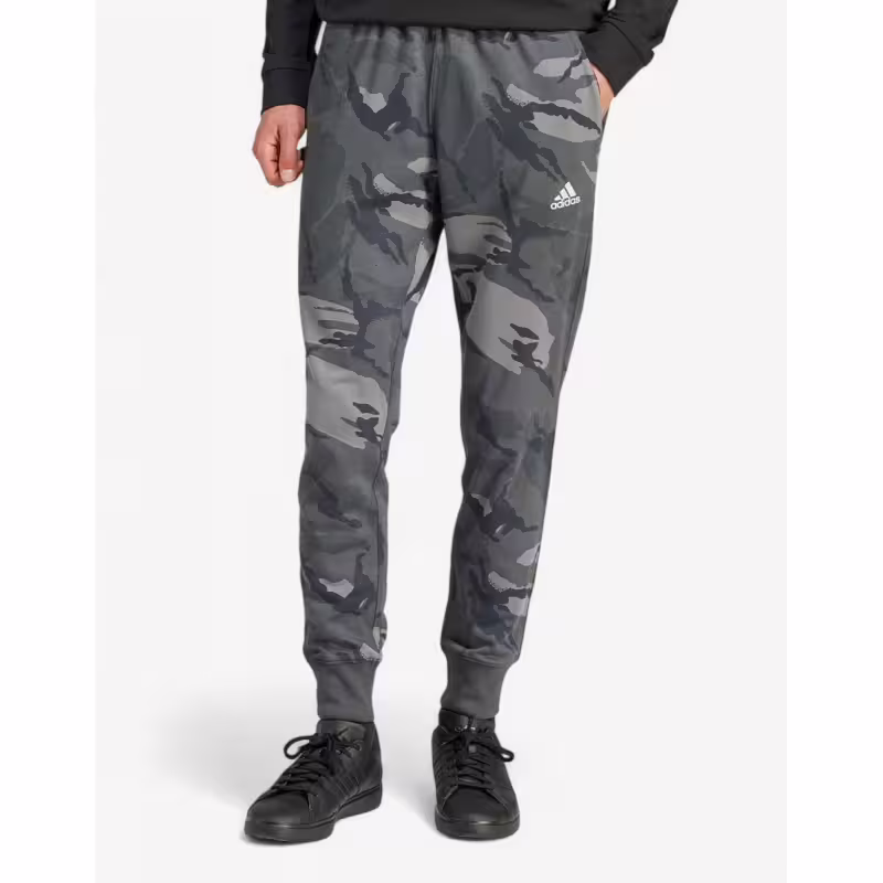 ADIDAS Essentials Seasonal Camouflage Pants Grey