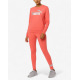 PUMA Logo Crew And Leggings Set Pink