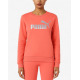 PUMA Logo Crew And Leggings Set Pink