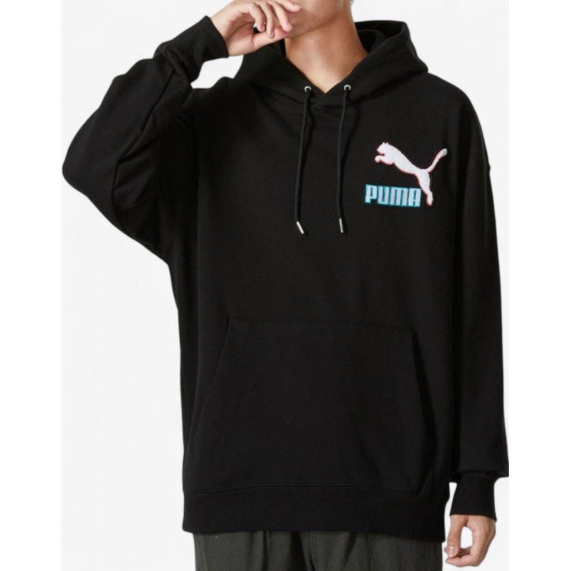 PUMA Fandom Hoodie Black