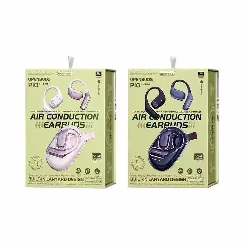 Bluetooth слушалки Remax OpenBuds P10, Черен - 20803