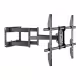 Стойка за телевизор No brand, За стена, С подвижно рамо, До 100", Черен - 17938